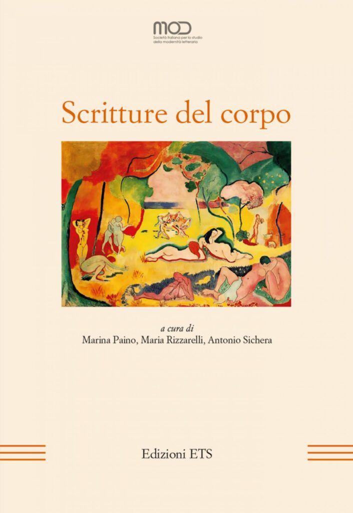 Copertina &middot; Scritture del corpo