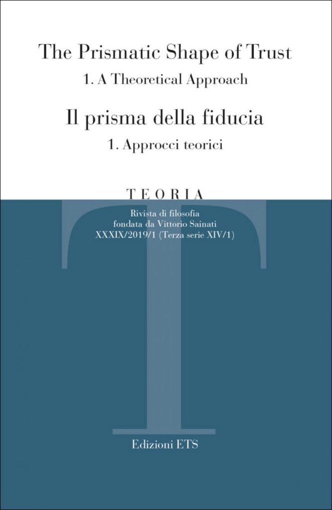 Copertina &middot; Teoria 2019-1