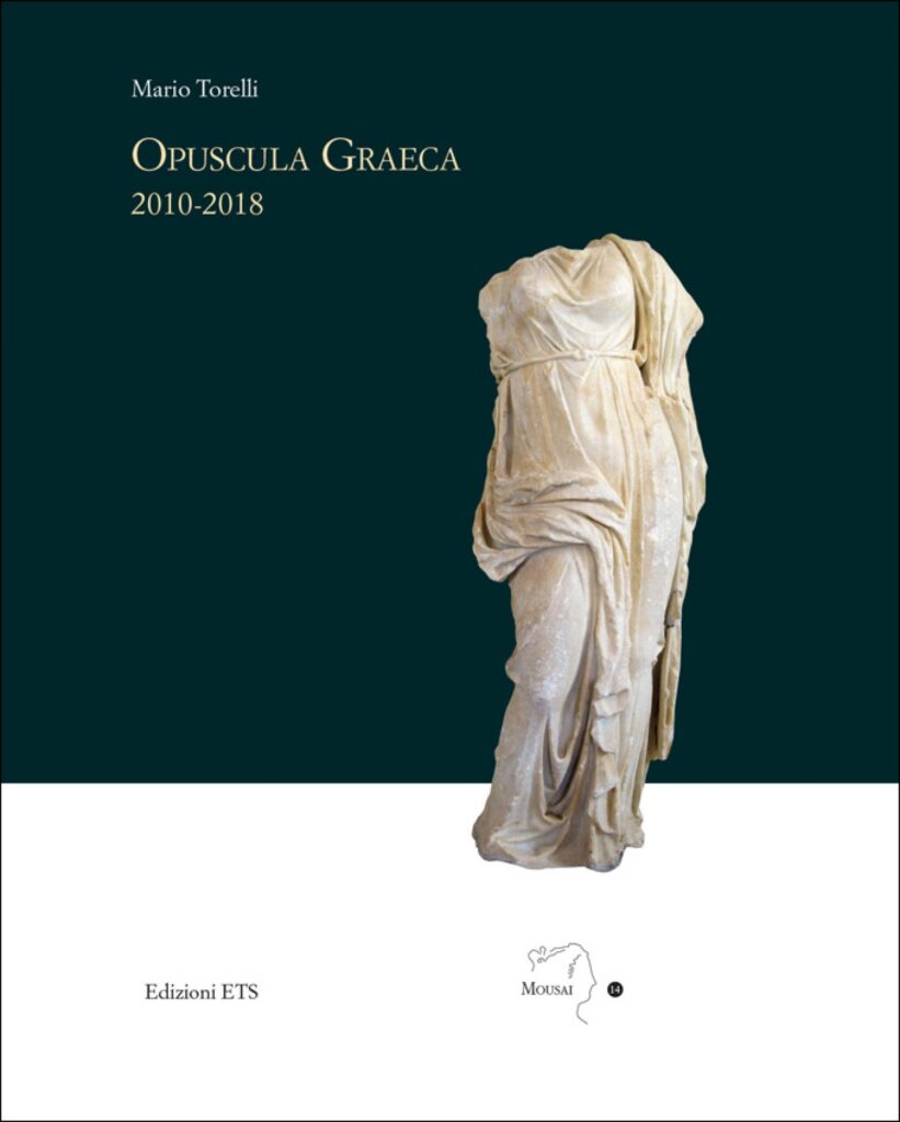 Copertina &middot; Opuscula Graeca