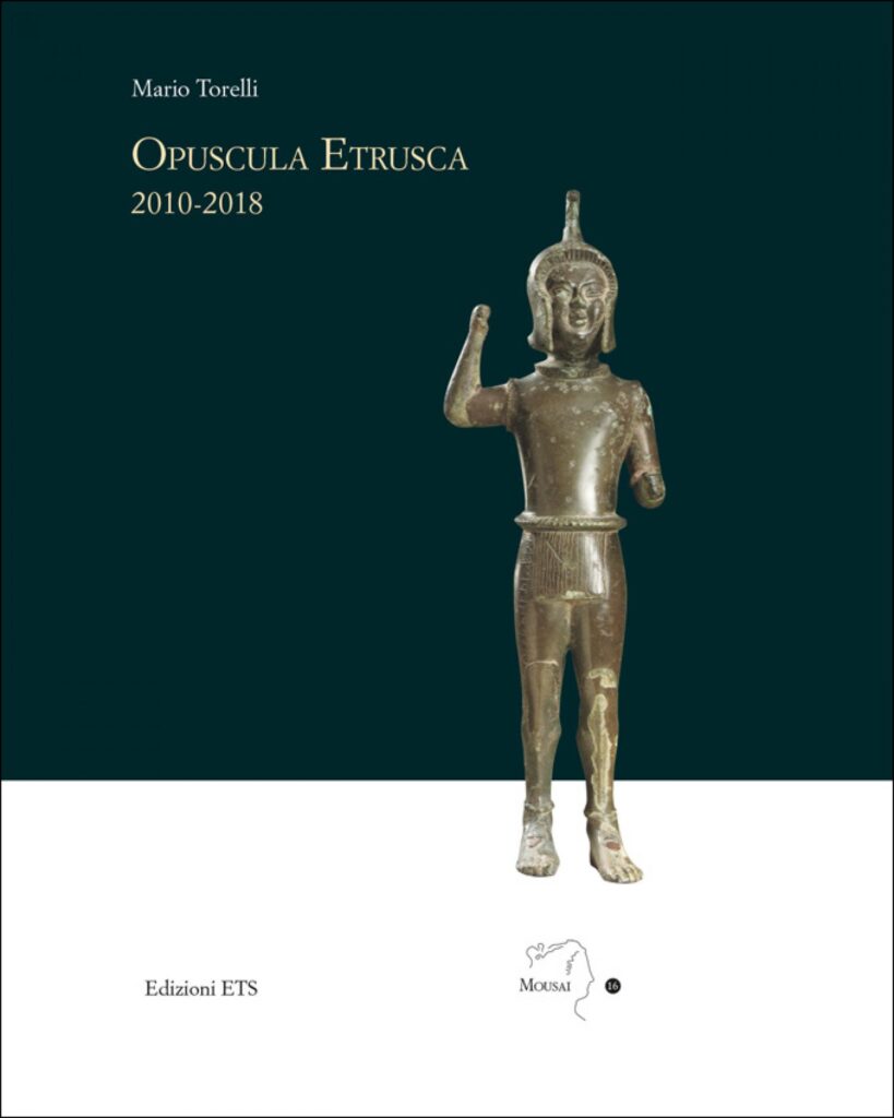 Copertina &middot; Opuscula Etrusca
