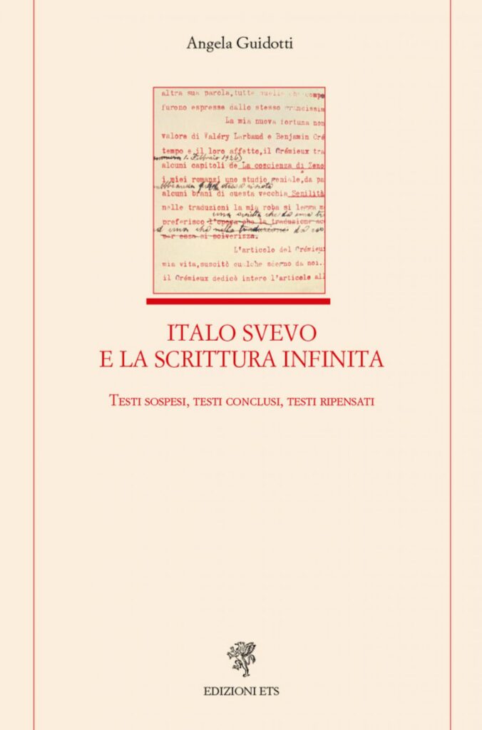 Copertina &middot; Italo Svevo e la scrittura infinita