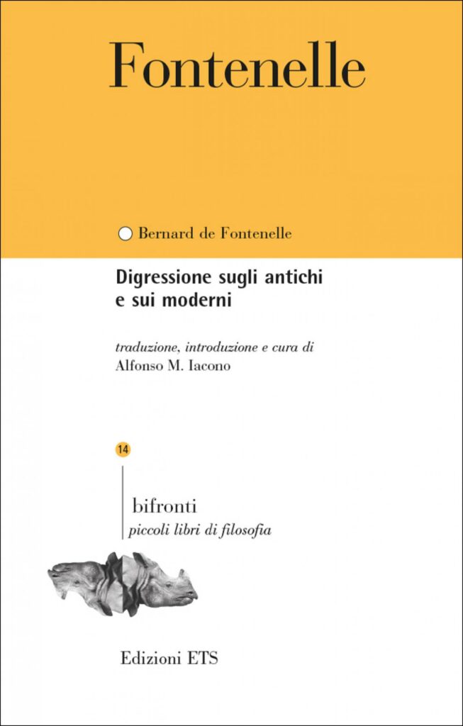 Copertina &middot; Digressione sugli antichi e sui moderni