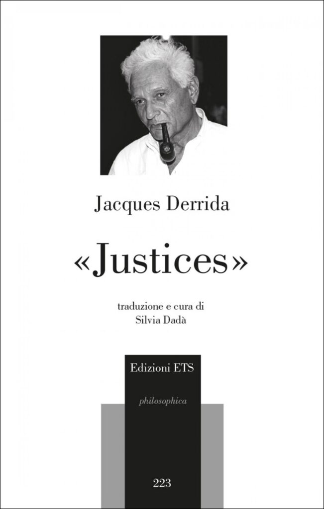 Copertina &middot; &laquo;Justices&raquo;