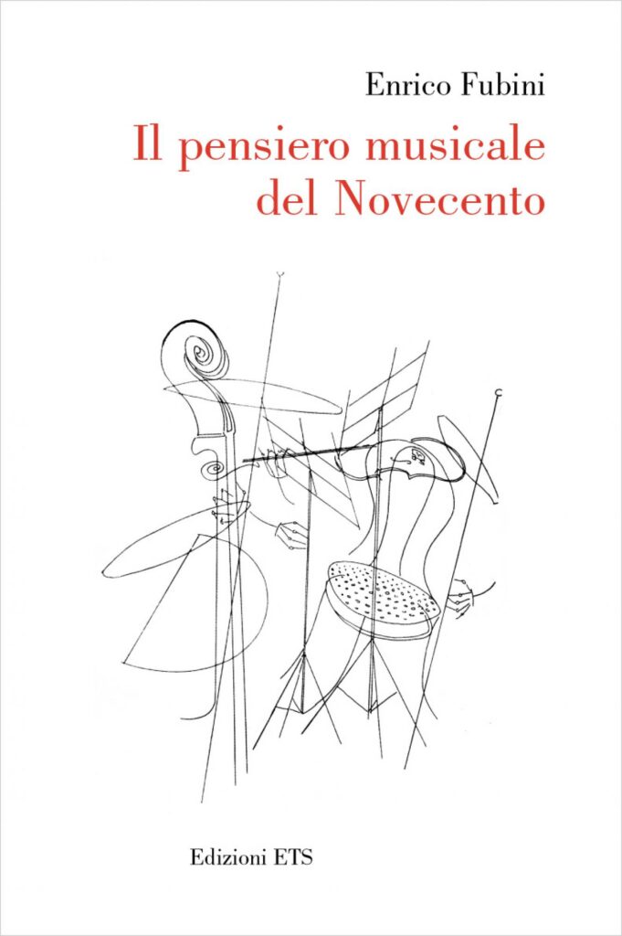 Copertina &middot; Il pensiero musicale del Novecento
