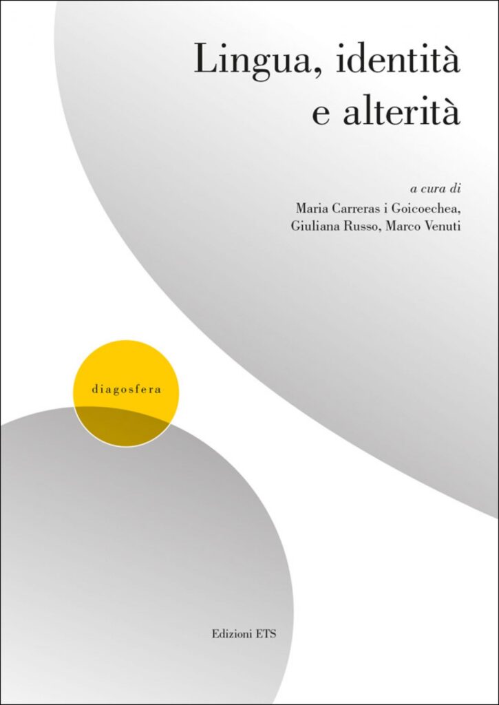 Copertina &middot; Lingua, identit&agrave; e alterit&agrave;