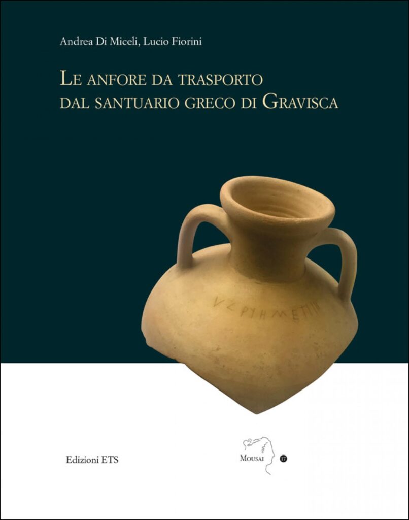 Copertina &middot; Le anfore da trasporto dal santuario greco di Gravisca