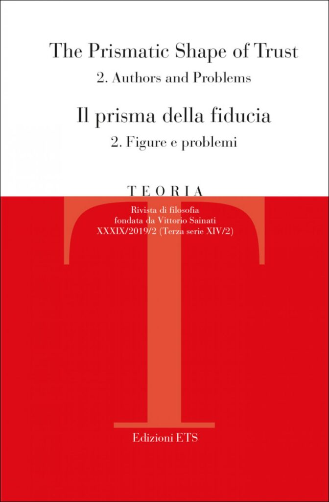 Copertina &middot; Teoria 2019-2