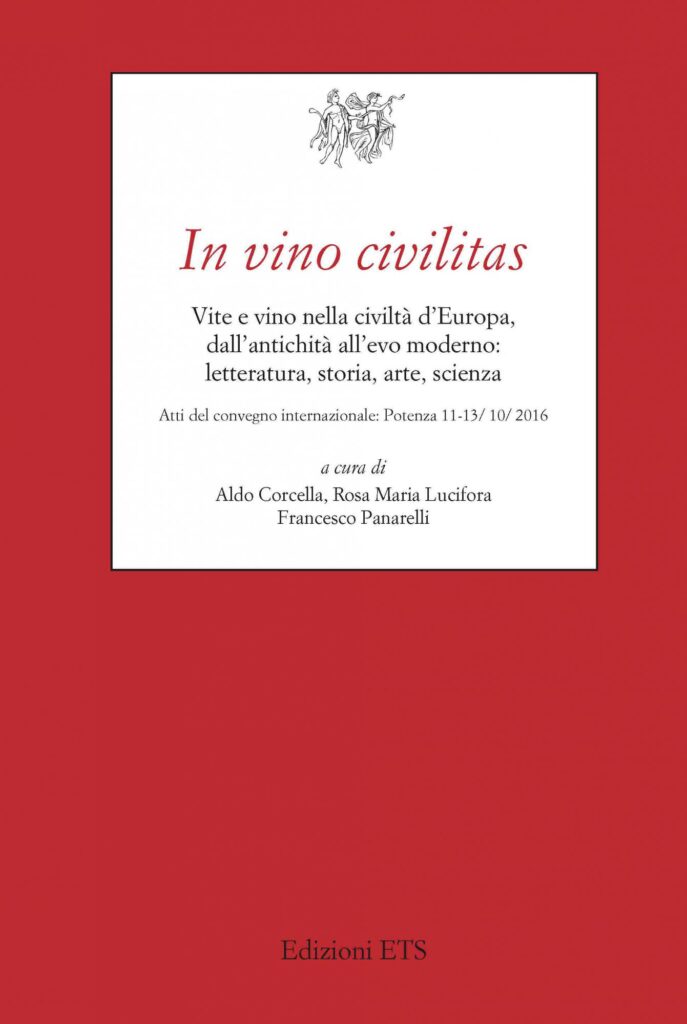 Copertina &middot; In vino civilitas