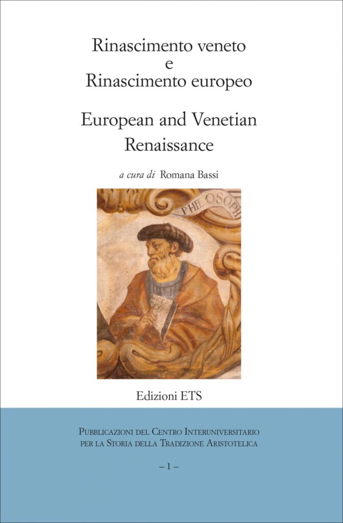 Copertina &middot; Rinascimento veneto e Rinascimento europeo