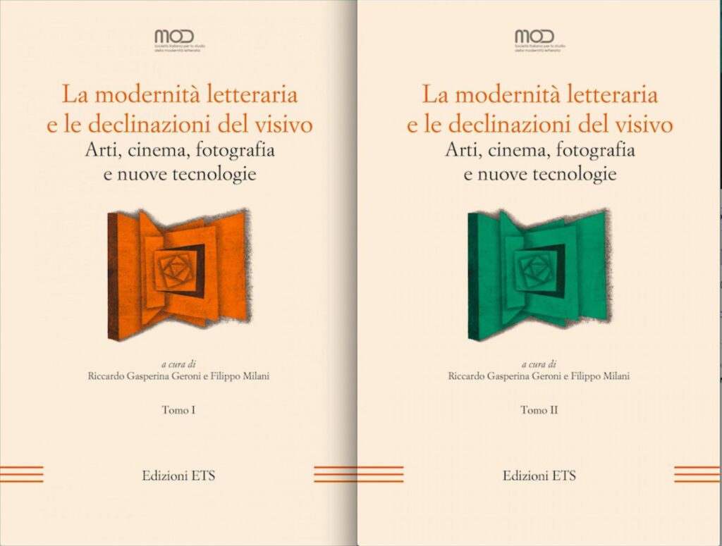Copertina &middot; La modernit&agrave; letteraria e le declinazioni del visivo-vol. I e II