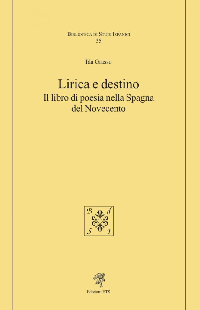 Copertina &middot; Lirica e destino &nbsp;