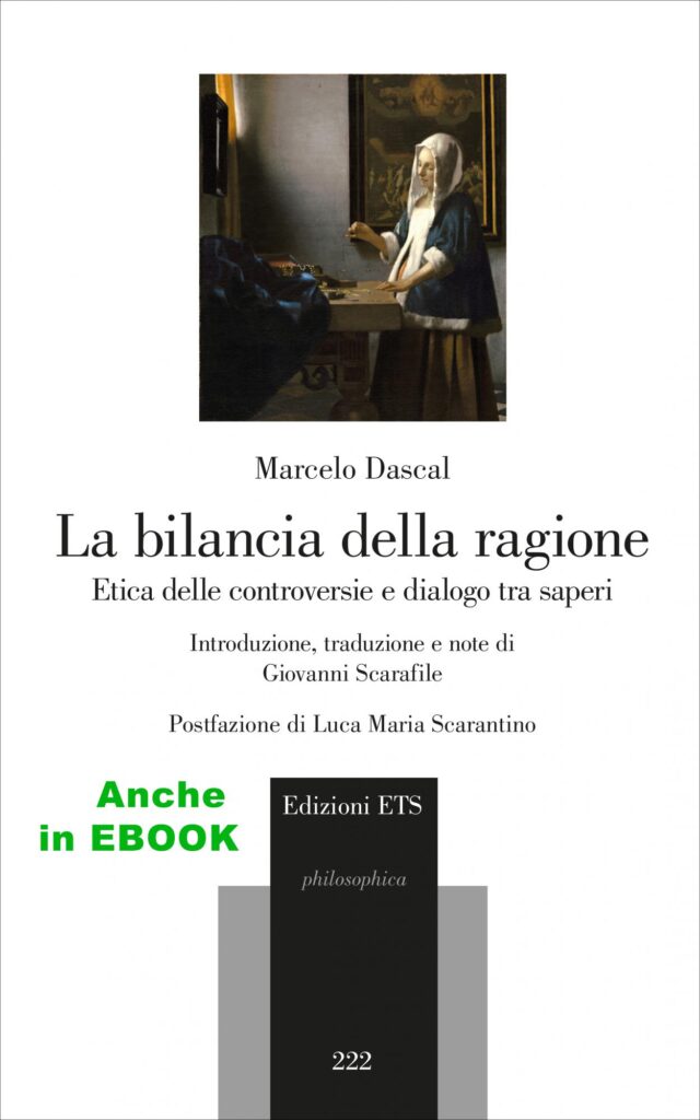 Copertina &middot; La bilancia della ragione