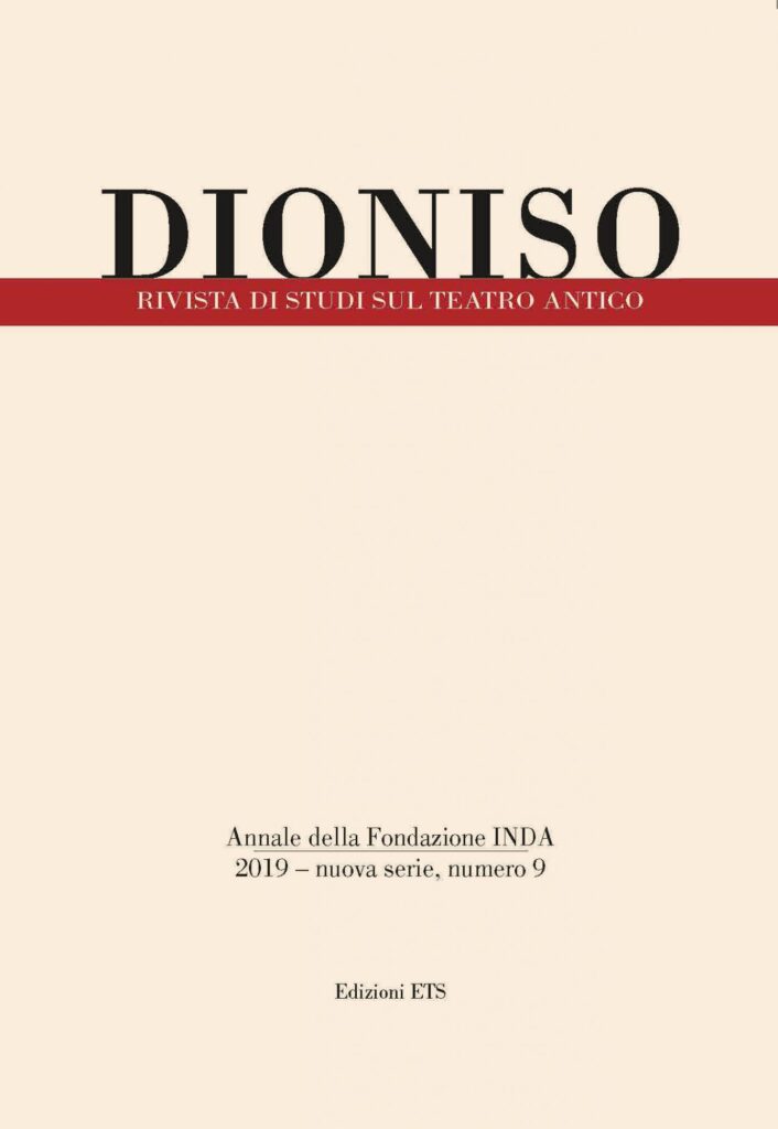 Copertina &middot; Dioniso 