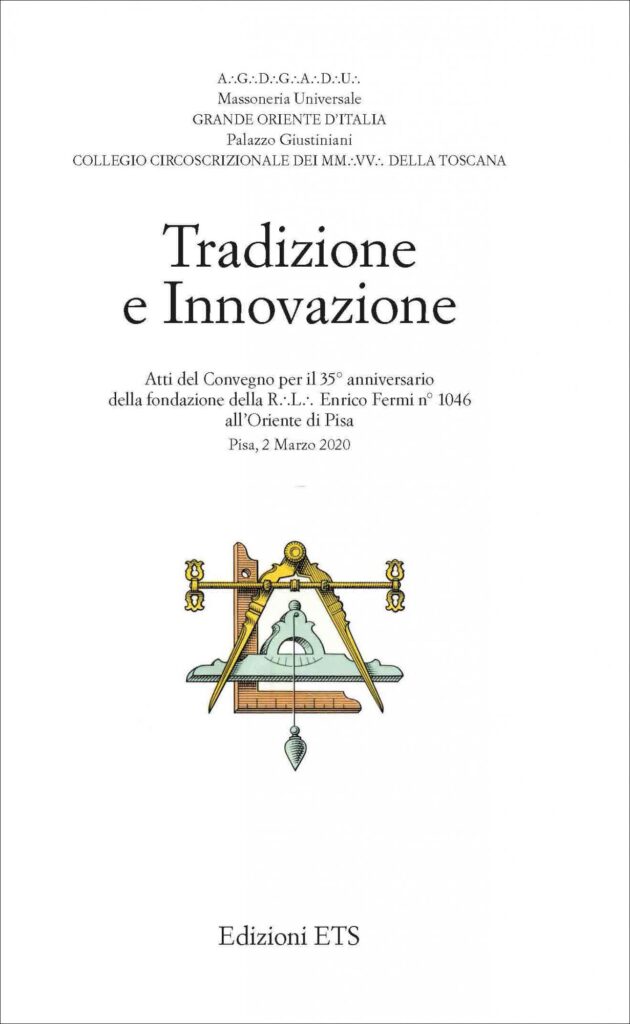 Copertina &middot; Tradizione e innovazione