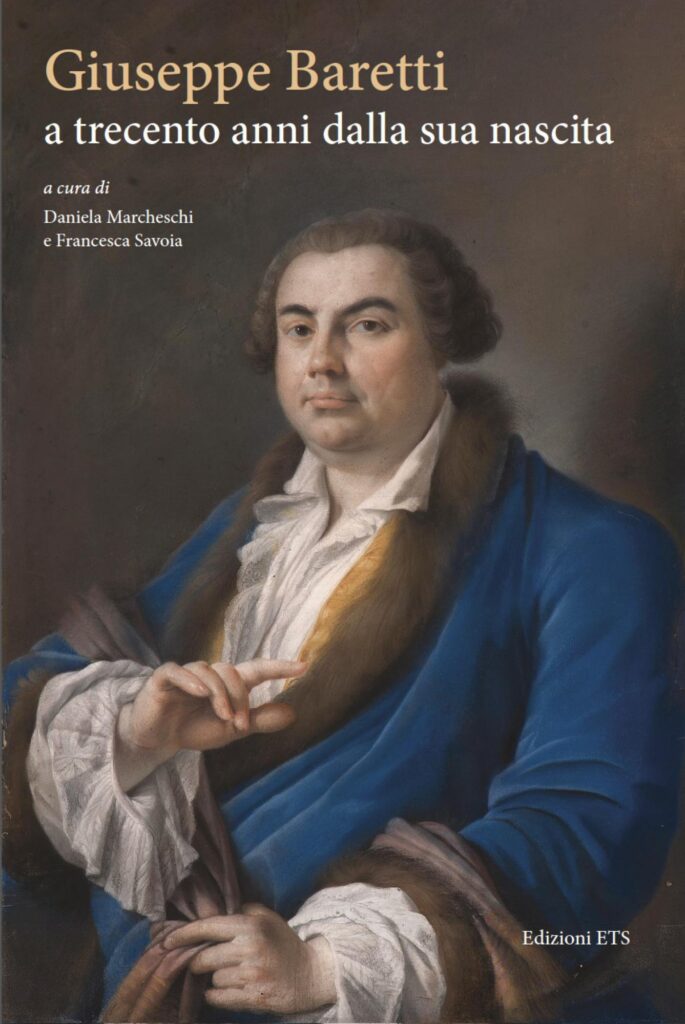 Copertina &middot; Giuseppe Baretti&nbsp;a trecento anni dalla sua nascita