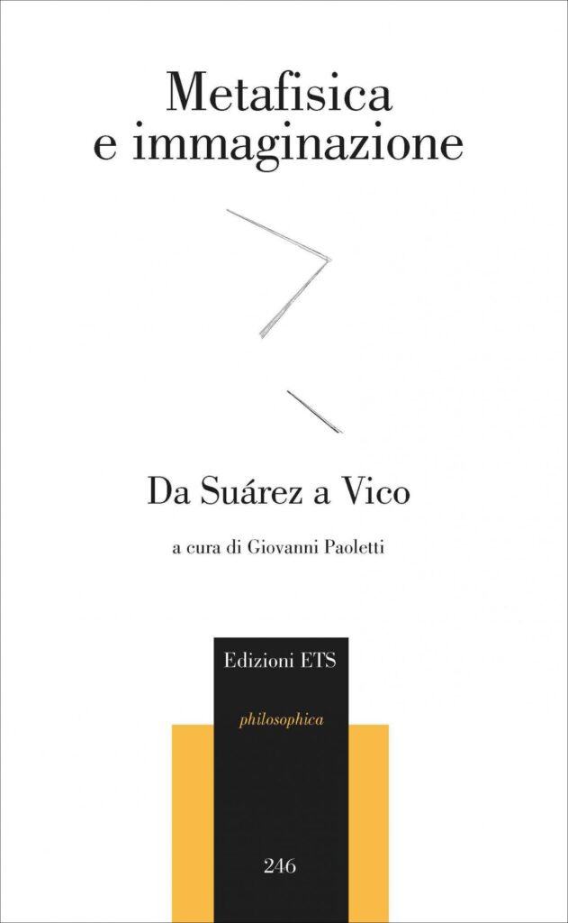 Copertina &middot; Metafisica e immaginazione