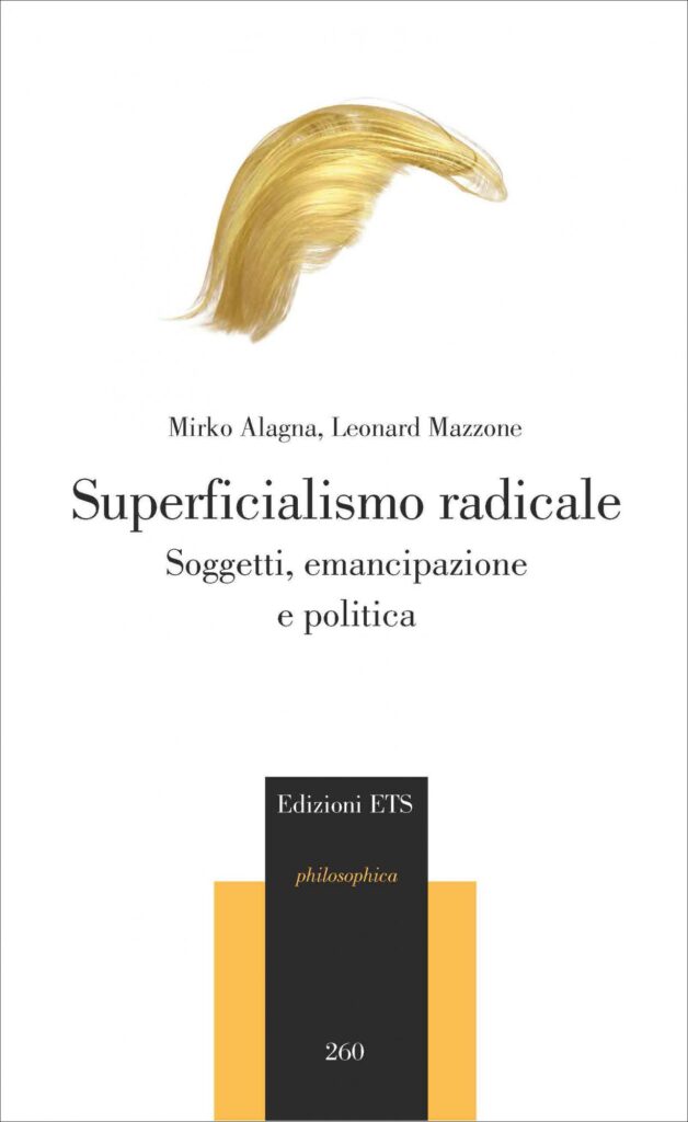Copertina &middot; Superficialismo radicale