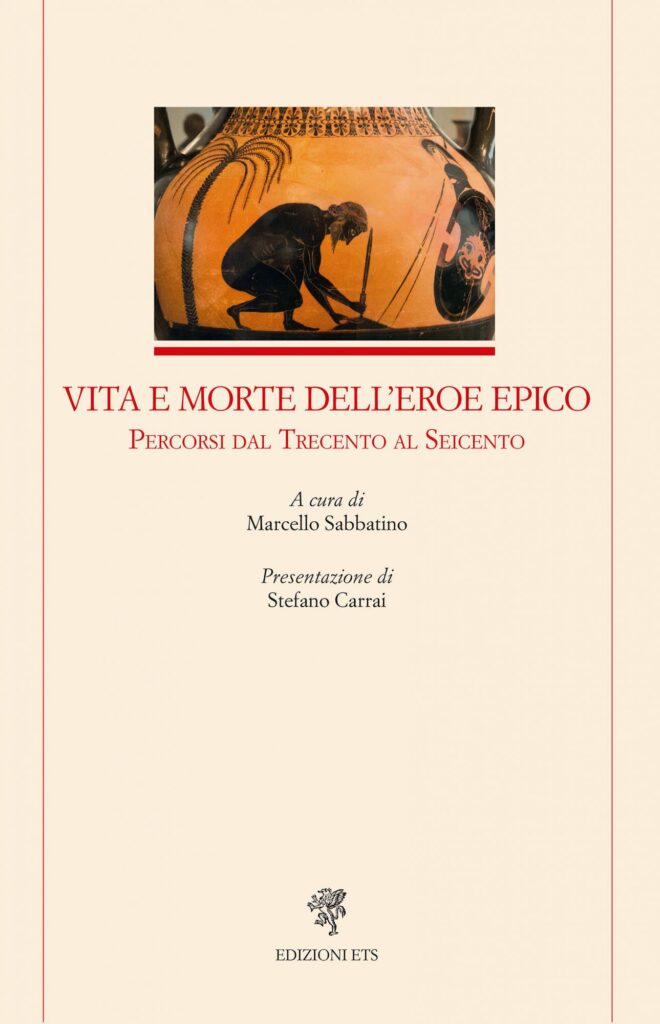 Copertina &middot; Vita e morte dell'eroe epico&nbsp;