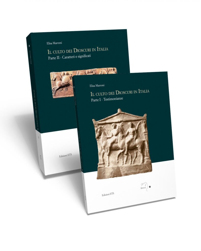 Copertina &middot; Il culto dei Dioscuri in Italia - due volumi indivisibili 