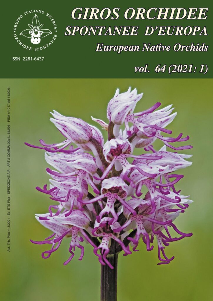 Copertina &middot; Orchidee spontanee d'Europa 1/2021