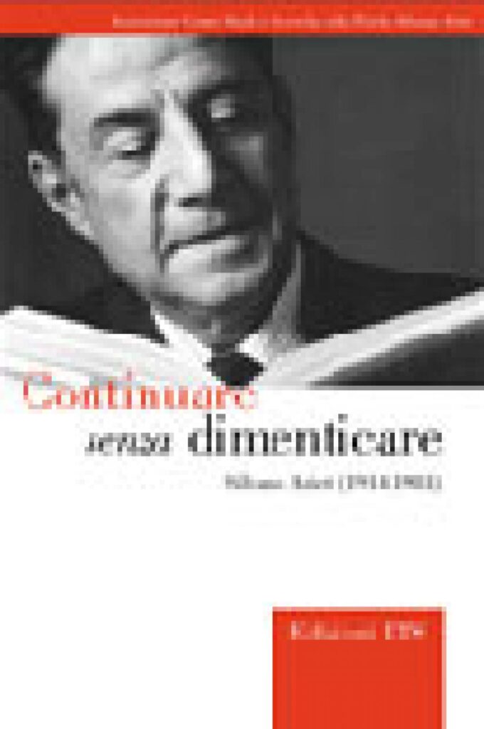 Copertina &middot; Continuare senza dimenticare