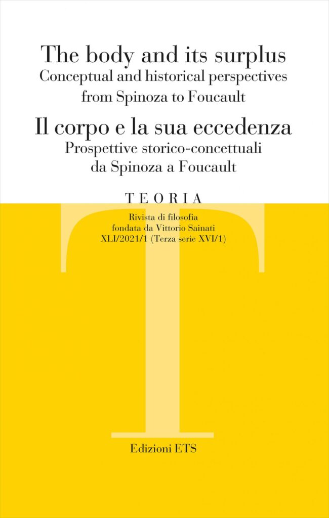 Copertina &middot; Teoria 2021-1