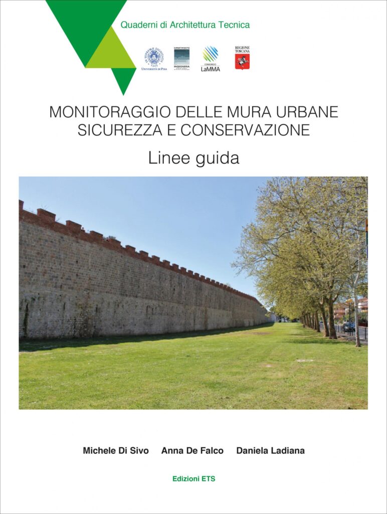 Copertina &middot; MONITORAGGIO DELLE MURA URBANE. SICUREZZA E CONSERVAZIONE