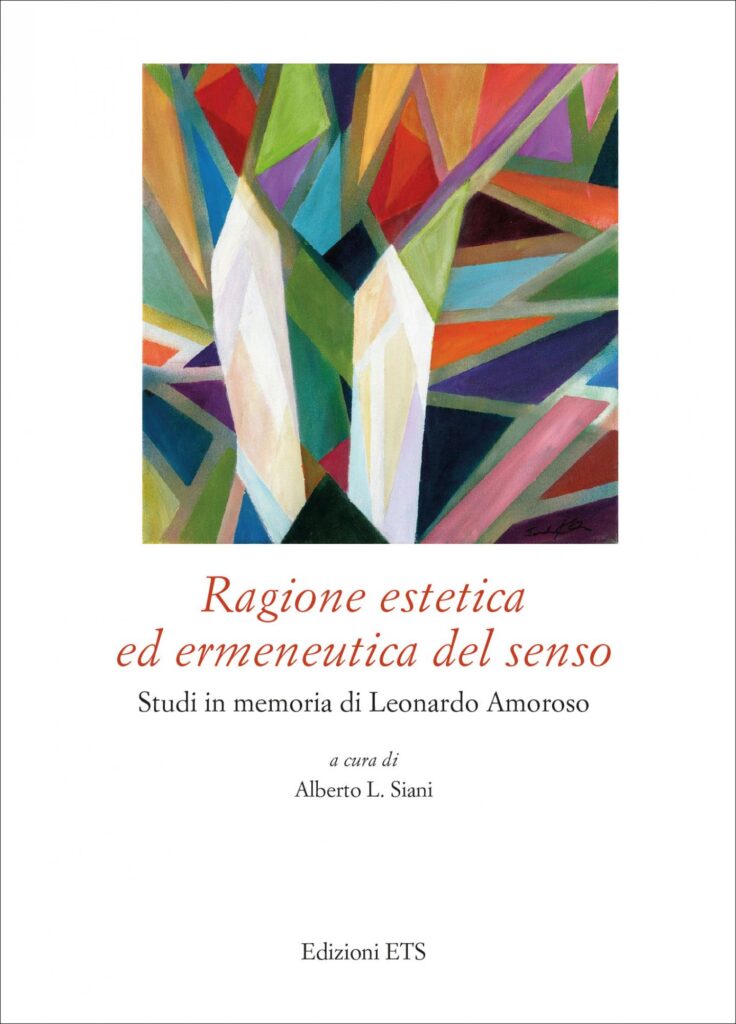 Copertina &middot; Ragione estetica&nbsp;ed ermeneutica del senso
