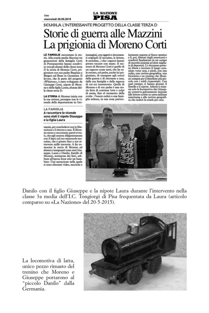 Copertina &middot; tutto ti dirò a casa diario di una deportazione
