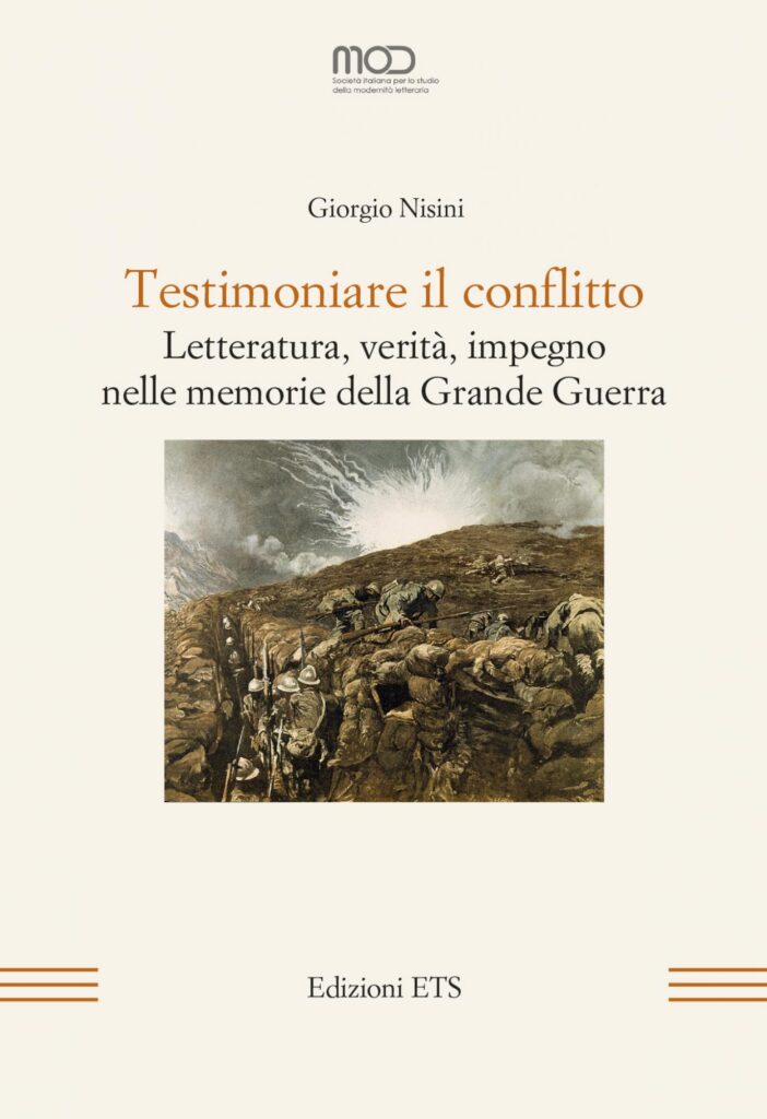 Copertina &middot; Testimoniare il conflitto