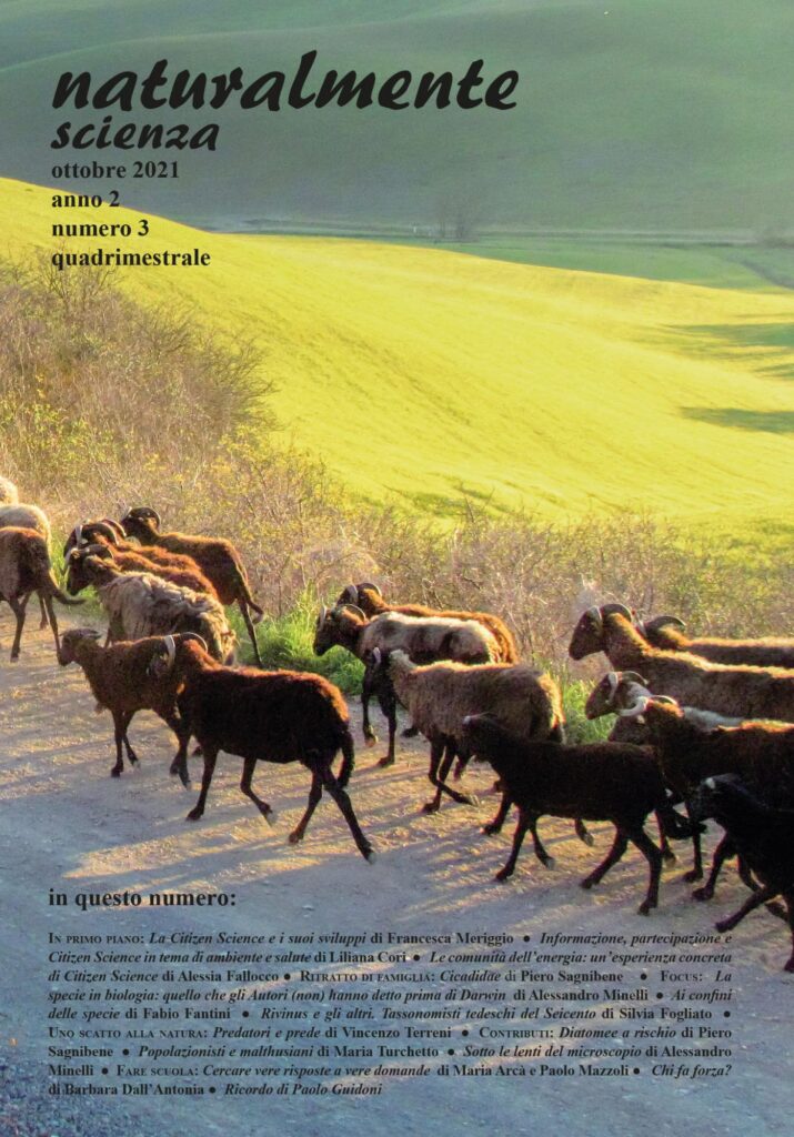 Copertina &middot; Naturalmente scienza