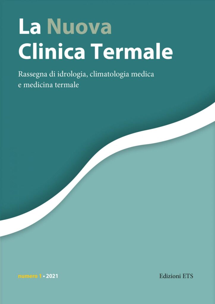 Copertina &middot; La Nuova Clinica Termale, 1/2021