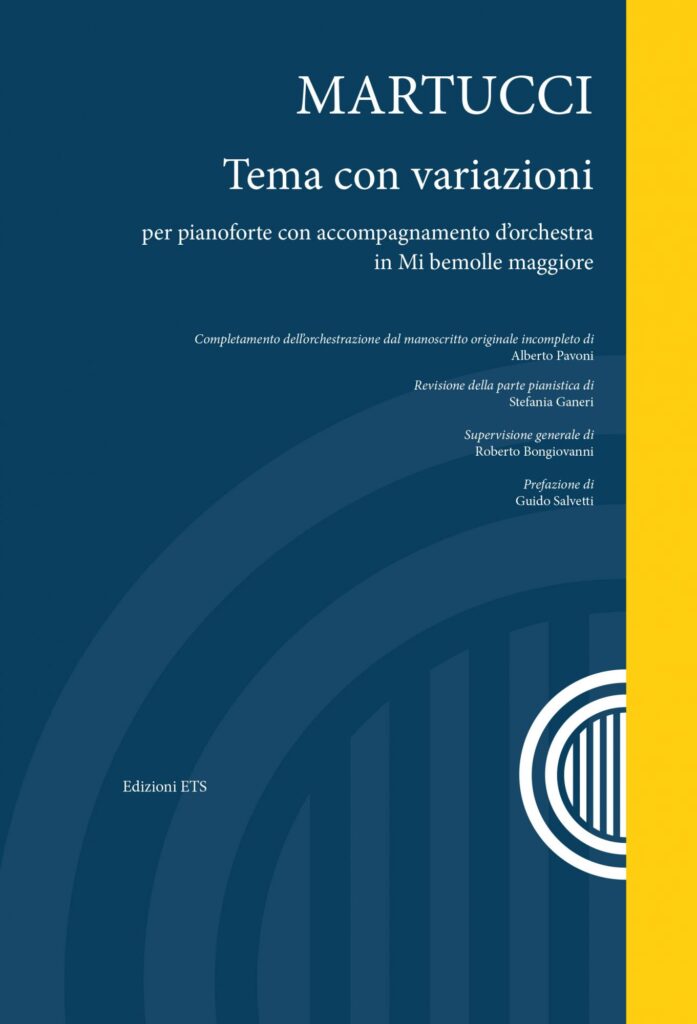 Copertina &middot; Tema con variazioni