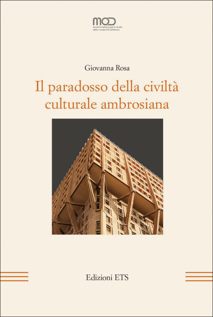 Copertina &middot; Il paradosso della civilt&agrave; culturale ambrosiana