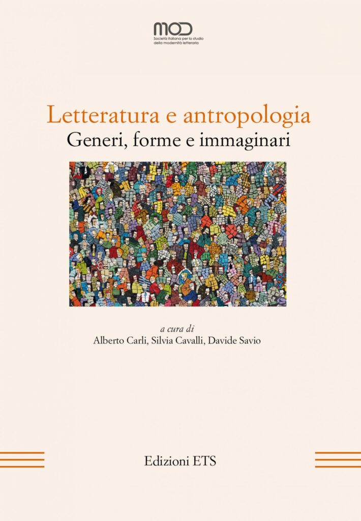 Copertina &middot; Letteratura e antropologia