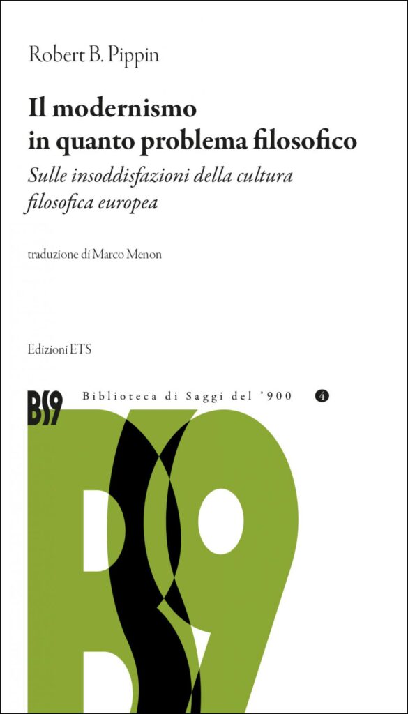 Copertina &middot; Il modernismo in quanto problema filosofico