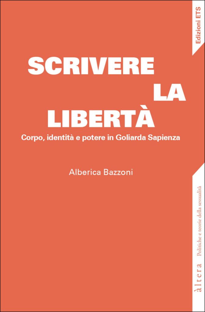 Copertina &middot; Scrivere la libert&agrave;