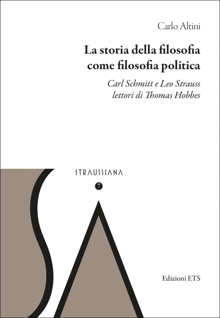 Copertina &middot; La storia della filosofia&nbsp;come filosofia politica