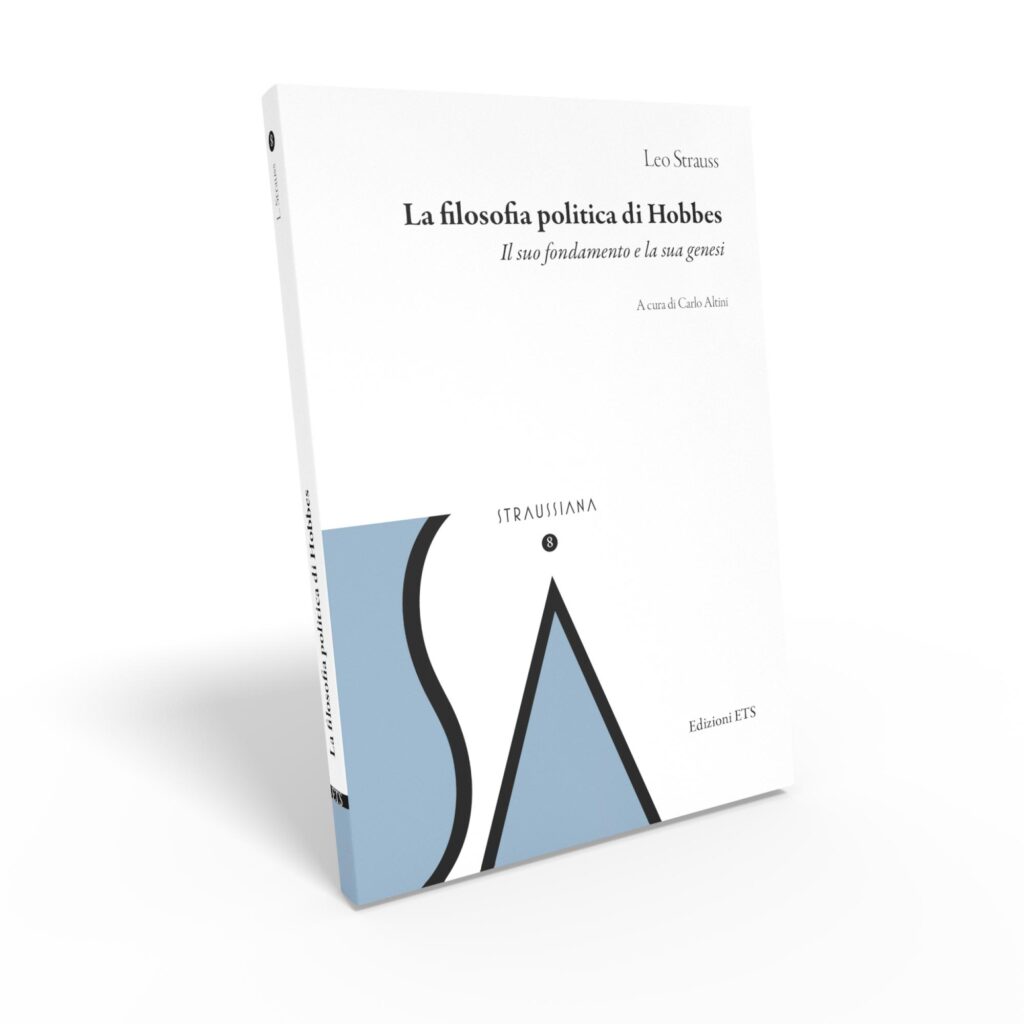Copertina &middot; La filosofia politica di Hobbes