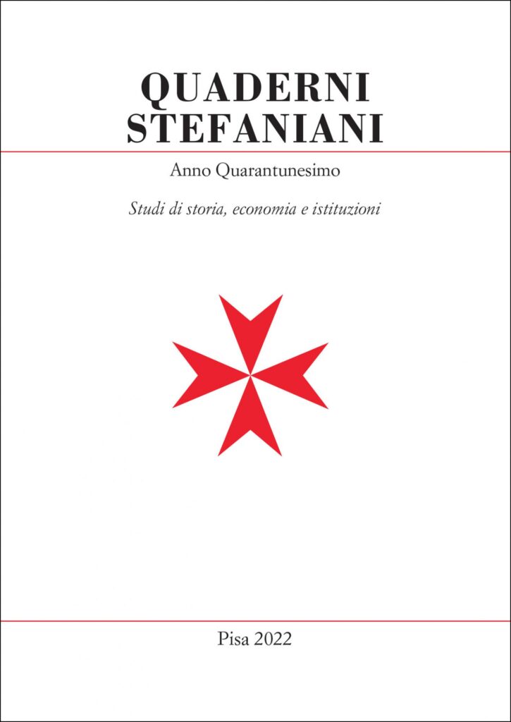Copertina &middot; Quaderni stefaniani, anno quarantunesimo