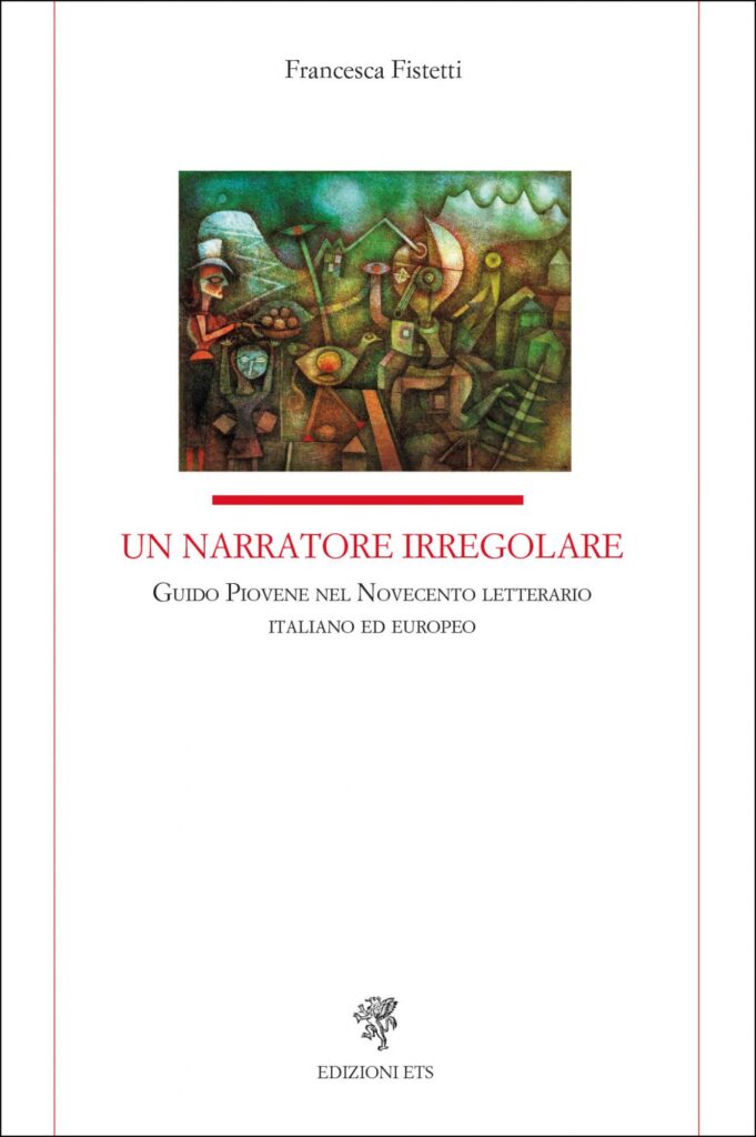 Copertina &middot; Un narratore irregolare&nbsp; &nbsp;