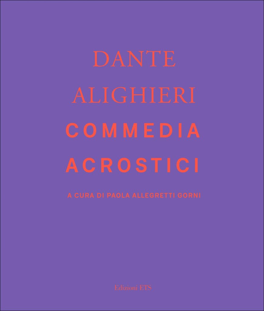Copertina &middot; Commedia Acrostici