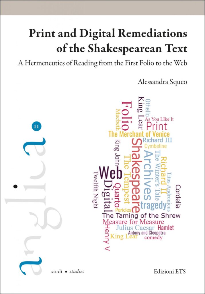 Copertina &middot; Print and Digital Remediations of the Shakespearean Text