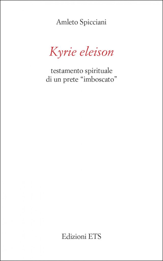 Copertina &middot; <em>Kyrie eleison</em>