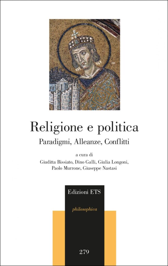 Copertina &middot; Religione e politica