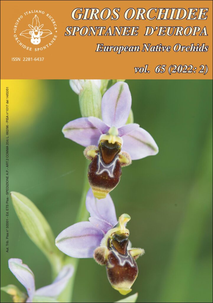 Copertina &middot; Orchidee spontanee d'Europa 2/2022