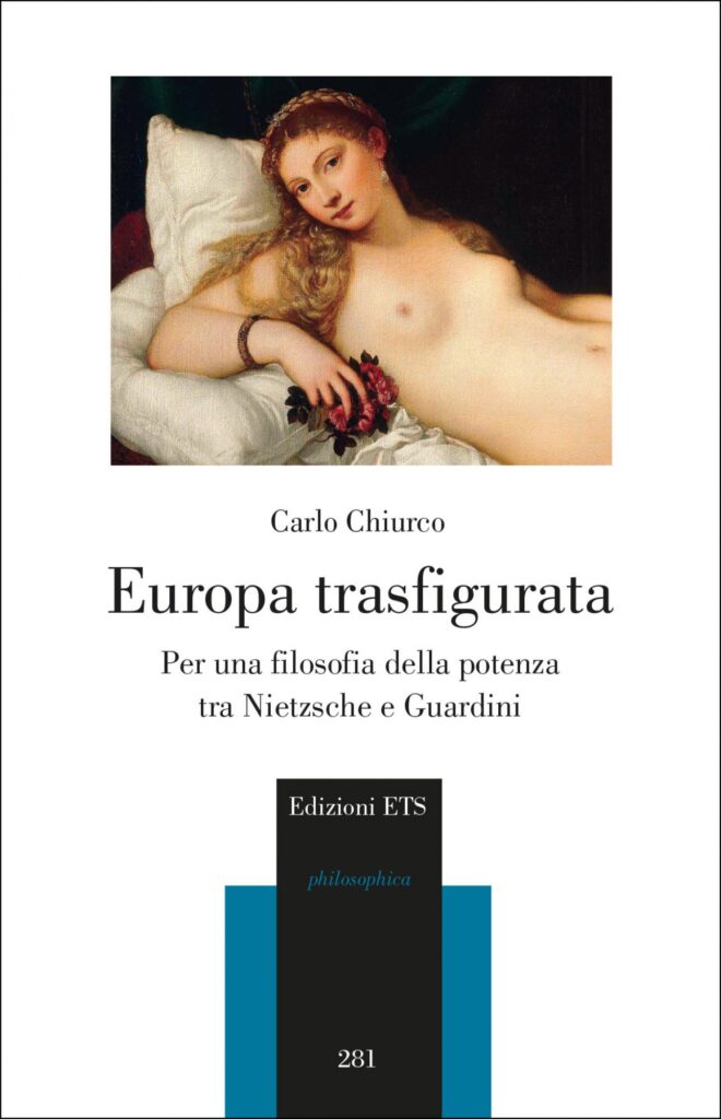 Copertina &middot; Europa trasfigurata&nbsp;