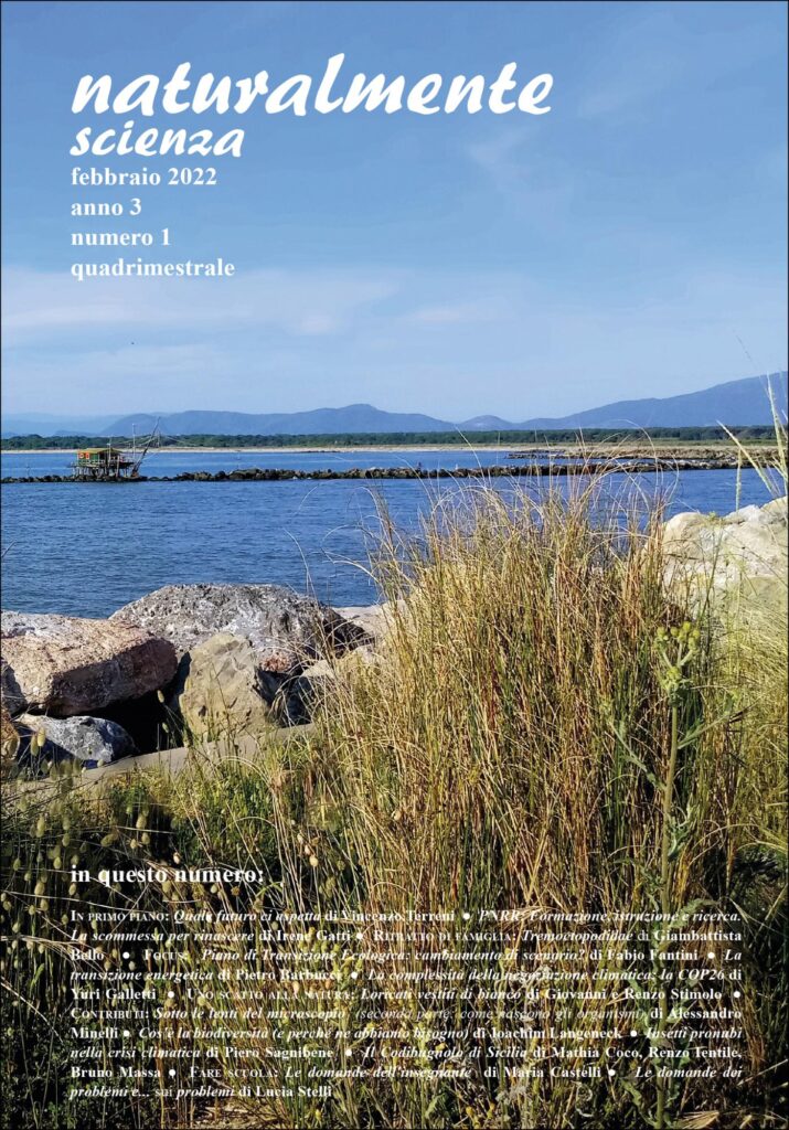 Copertina &middot; Naturalmente scienza
