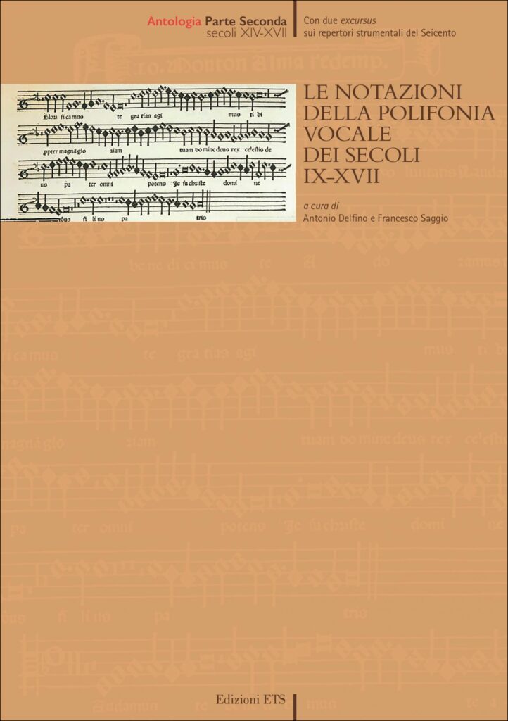 Copertina &middot; Le notazioni della polifonia vocale dei secoli IX-XVII
