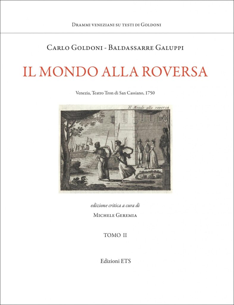Copertina &middot; Il mondo alla roversa